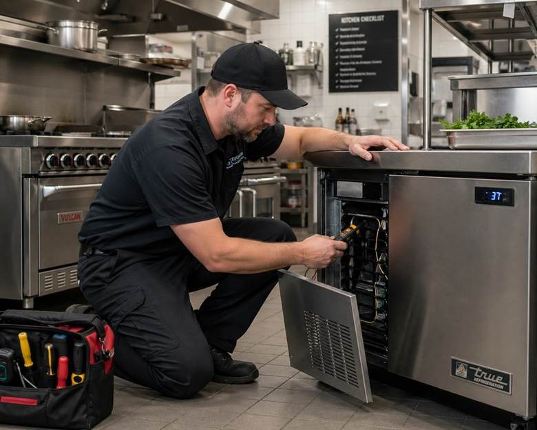 maintenence requirement for comemrcial kitchen equipment