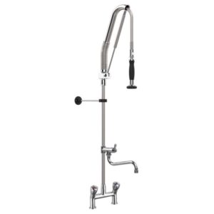 8" (203 mm) Center Deck Mounted Pre-rinse Faucet 50102A-HP98-ES2