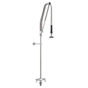 Single Hole Double Lever Deck Mounted Pre-rinse Faucet 98001-HP98-U1