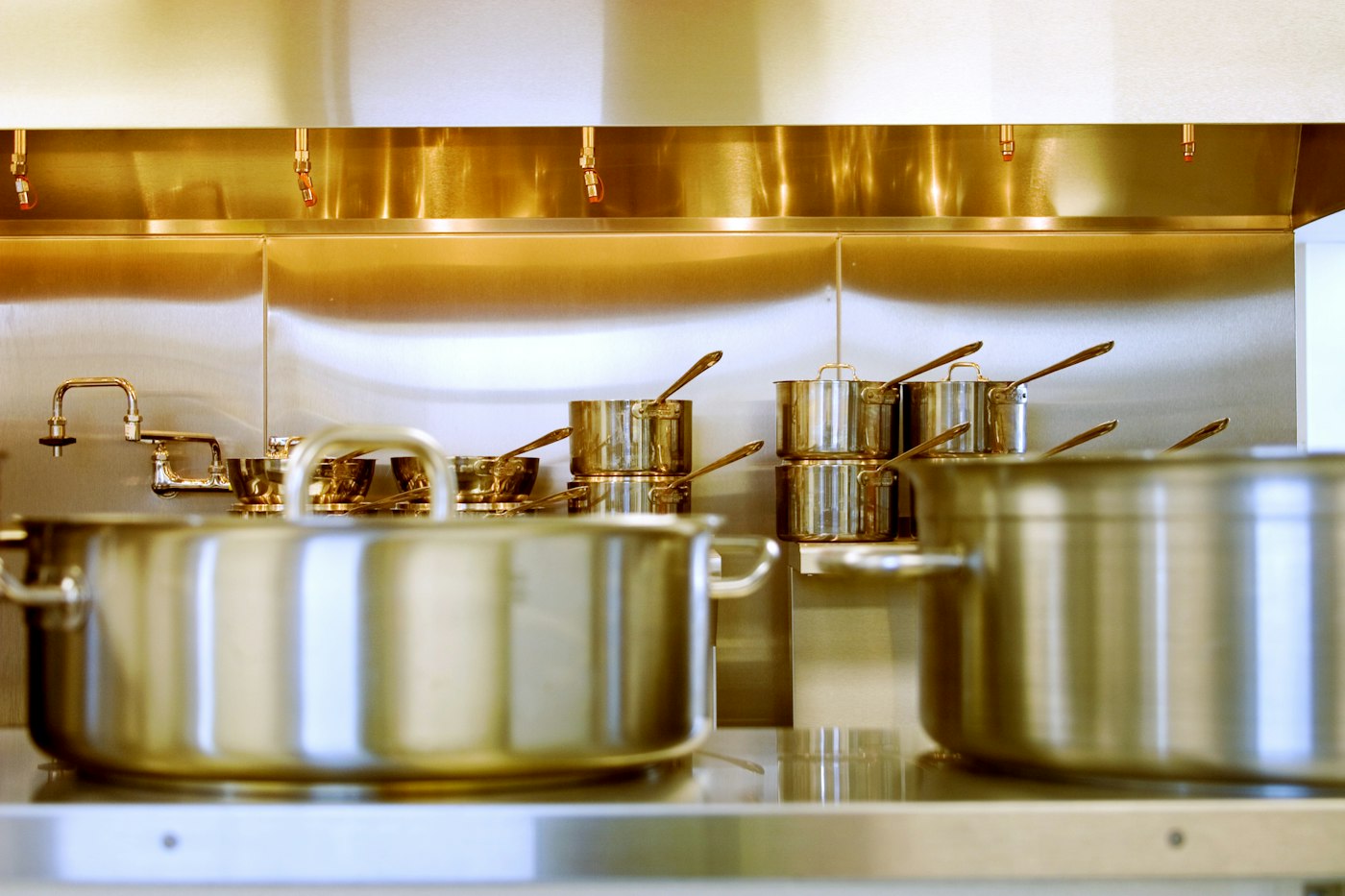 Stainless steel kitchen equipment