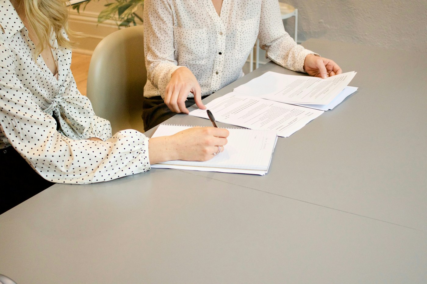 Contract signing